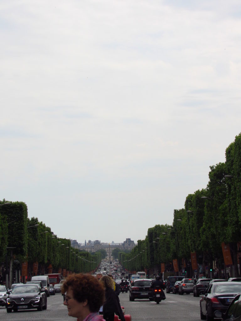 passeio em paris champs elysees