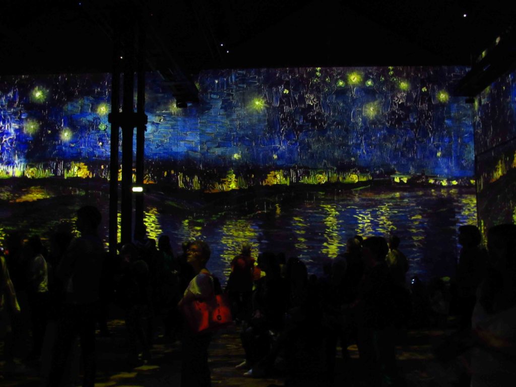 noite estrelada sobre o rodano van gogh