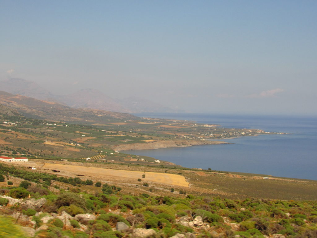 praias de plakias ilha de creta