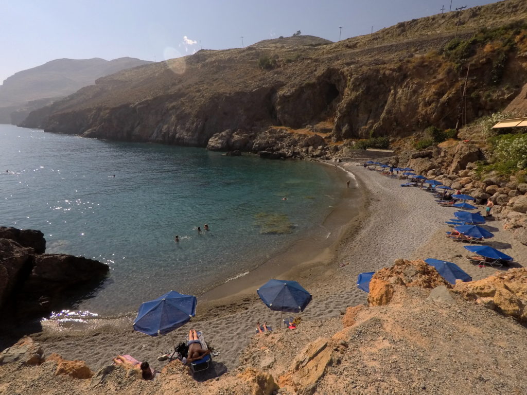 praias de plakias ilha de creta