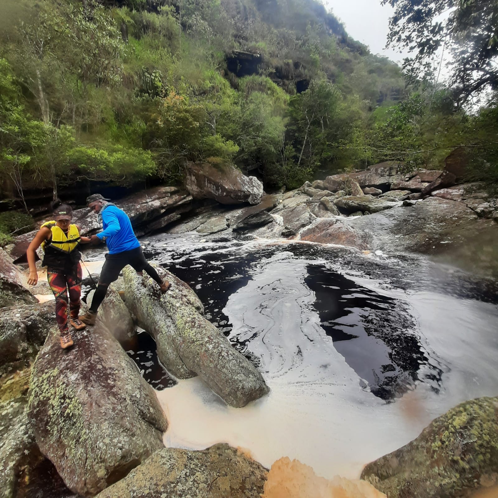 trilha cachoeira do mixila