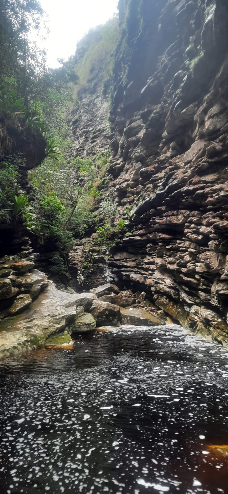 trilha cachoeira do mixila