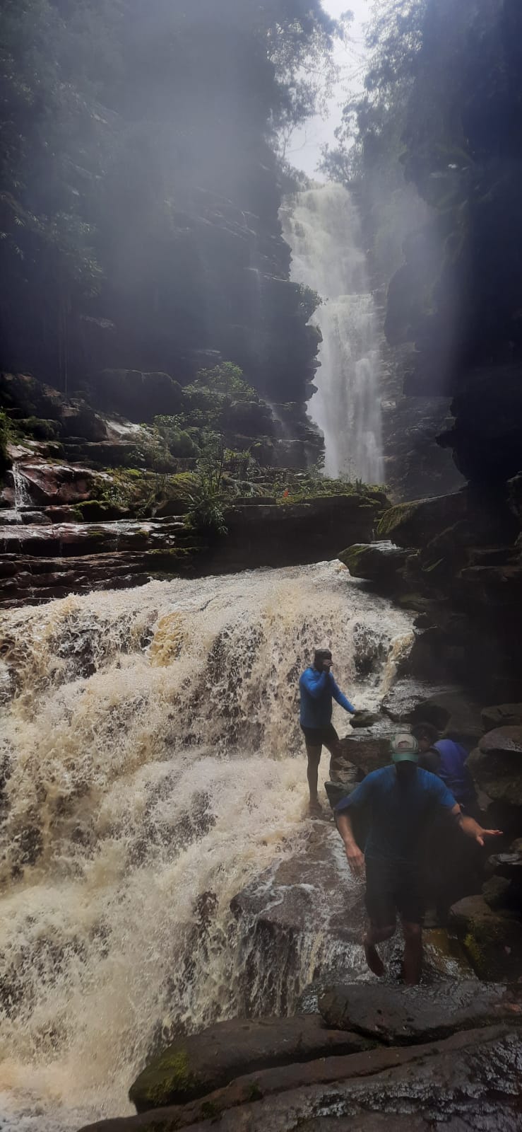 trilha cachoeira do mixila