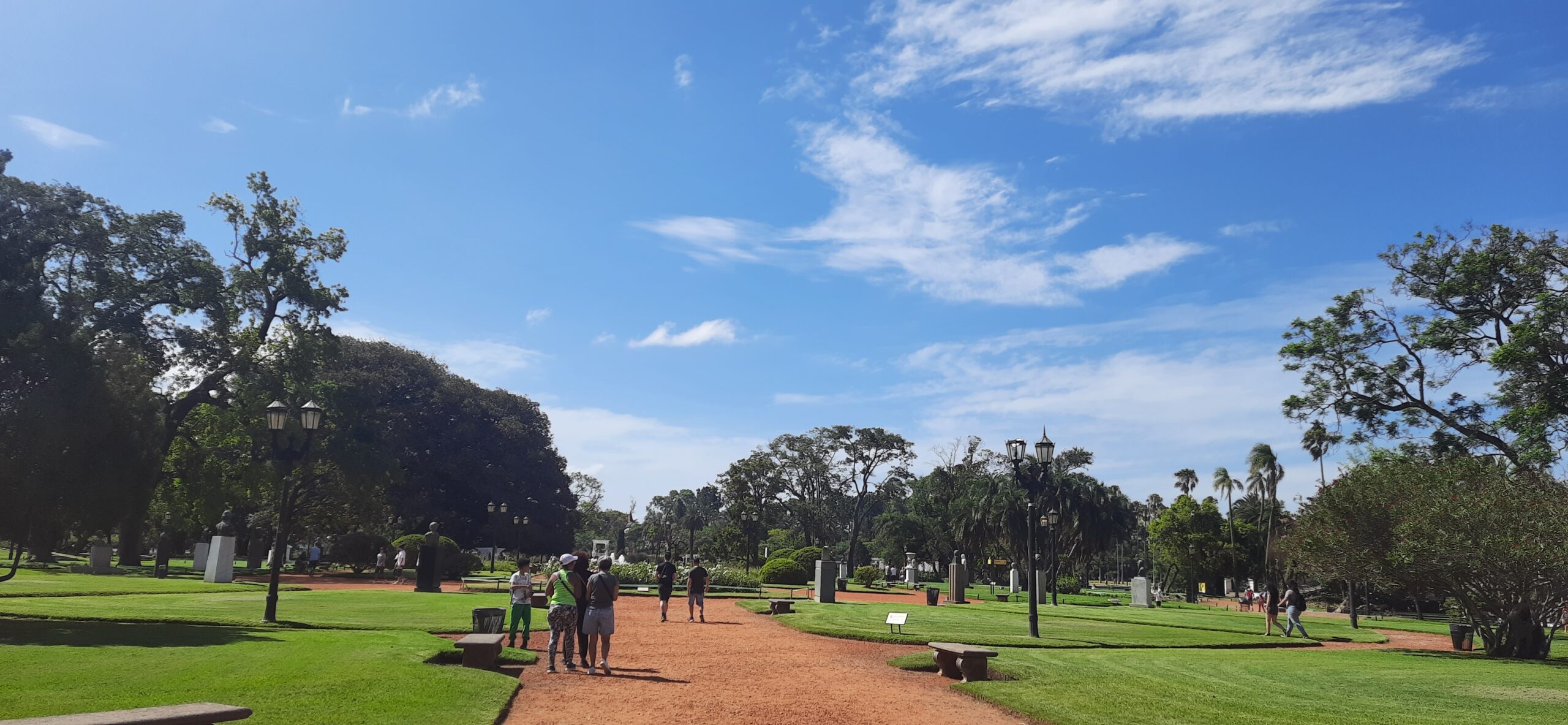 rosedal de palermo em buenos aires