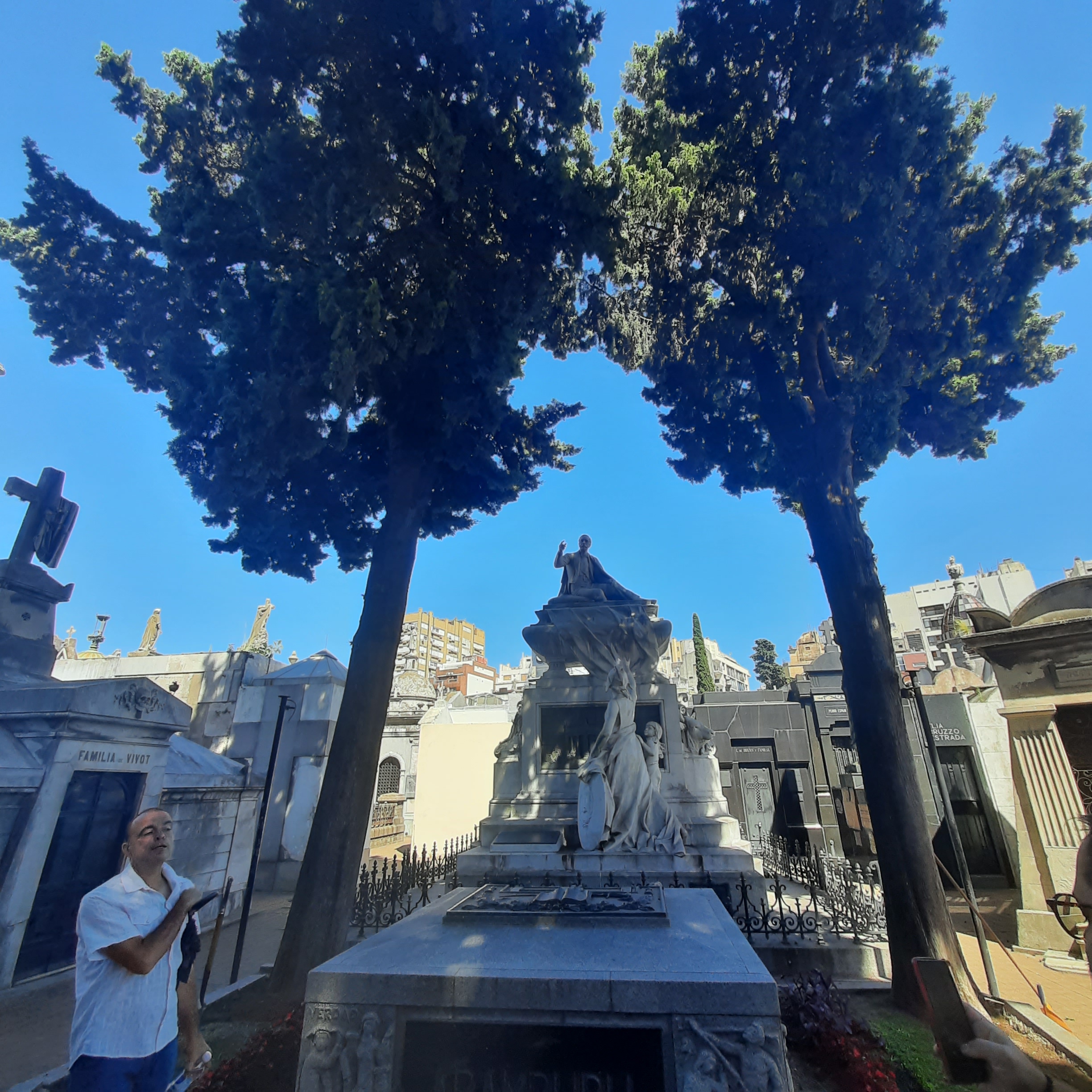 cemiterio la recoleta em buenos aires